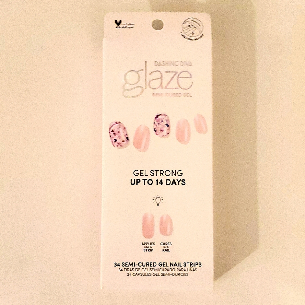 NWT Dashing Diva "Sweet Orchid" glaze Semi-Cured Gel - unopened